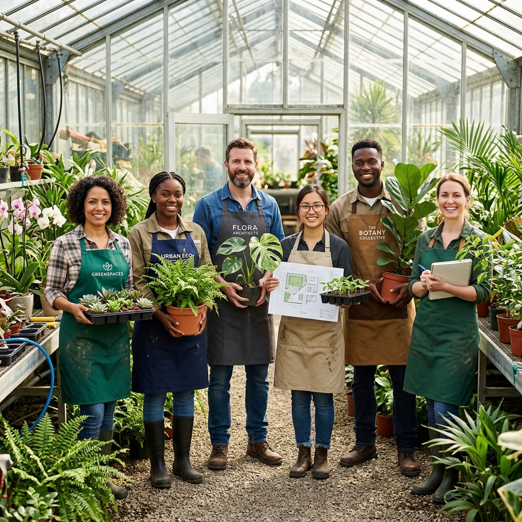 Gardening team